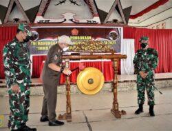 TMMD Ke-112 Resmi Dibuka Oleh Bupati Pakpak Bharat Franc Bernhard Tumanggor