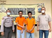 Polsek Sunggal Ciduk 2 Pria Pembobol Cafe di Ringroad