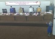 DPRD Batanghari Laksanakan Rapat Paripurna Nota Pengantar RAPBD-P Tahun 2021.