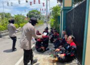 Kedepankan Sikap Humanis, Polres Purwakarta Kawal Aksi Buruh