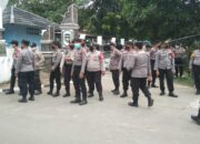 Cegah Kemacetan Akibat Aksi Buruh, Satlantas Polres Purwakarta Lakukan Rekayasa Lalin.