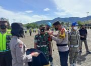 Kapolres Pakpak Bharat Pimpin Apel Gelar Pasukan OPS Lilin Toba 2021