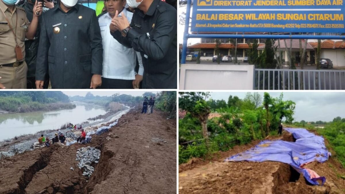 BBWSC diduga Tidak Becus Atasi Tanah Longsor Citarum