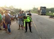 Makan Jalur Lawan, Truk Batubara Tabrak Pengendara