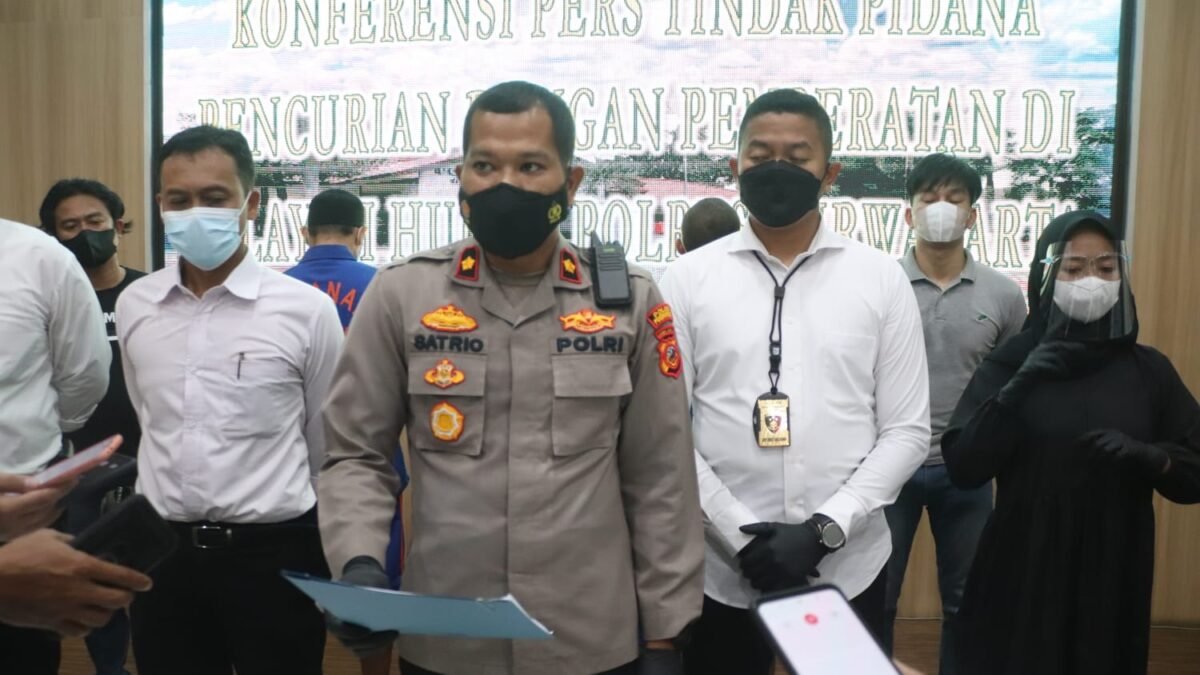 Satreskrim Polres Purwakarta Berhasil Amankan Pelaku Curat