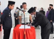 Wakil Bupati Muratara Inayatullah Melantik 15 Pejabat Di Lingkungan Pemkab Muratara.