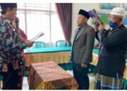 Andri Pirmansyah Resmi Dilantik Menjadi SEKDES Sungai Puar