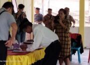 Camat Maniamolo Lantik BPD, Masyarakat Keluhkan Aset Desa.