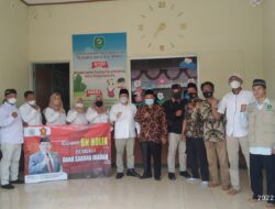 Ketua DPRD Kabupaten Bekasi BN Holik Qodratullah Beri Bantuan Pembangunan Masjid Di SMA 1 Cikarang Utara