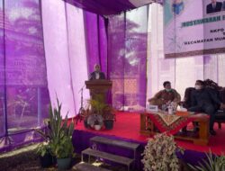 Ketua DPRD kab batanghari, Anita Yasmin melaksanakan kan Musrenbang di kecamatan muara tembesi