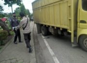 Penertiban Truk Batu Bara Terus Di Lakukan Di Wilayah Hukum Kapolsek Kota Muarabulian