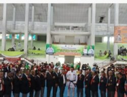 Bupati Batang Hari Membuka Kejuaran Karate Open Batang Hari Cup Tahun 2022 Se Sumatera