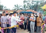 Pulang kampung : Mantan camat MSI hadiri HUT ke 30 dan meresmikan jalan desa bukit sari