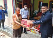 Ketua DPRD Muratara Bersama Kapolres Kunjungi Warga Korban Angin Puting Beliung Di Kecamatan Rawas Ulu.