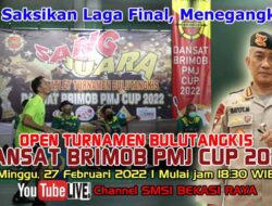 Final Open Turnamen Bulutangkis Dansat Brimob PMJ Cup 2022, Saksikan di Youtube Live Channel SMSI Bekasi Raya