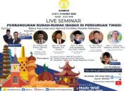 Seminar ILUNI, Rektor Jamal Paparkan PEMBANGUNAN RUMAH IBADAH DI PERGURUAN TINGGI SEBAGAI SARAN KOMUNIKASI ANTAR AGAMA