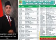 Budiyanto Berikan 2412 Pokok Pikiran Usulan Bagi RTRW