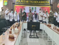 Jelang Ramadhan Polres Metro Bekasi Kota dan Unsur Forkopimda Kota Bekasi Gelar Rakor
