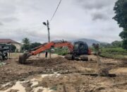 Tanggul Dan Jalan Putus Pasca Bencana Alam. PT.TPL turut hadir dan berkontribusi Bantu Perbaikan.