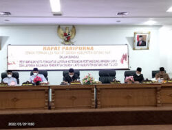 Paripurna DPRD Batanghari, Jaafar : Legislatif Siap Bersinergi