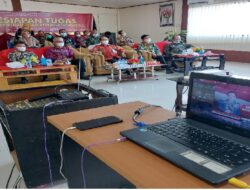 Ka. Kanwil Kemenkumham Aceh ikuti Apel Kesiapan Tugas Kemenkumham Republik Indonesia di Lapas Banda Aceh.