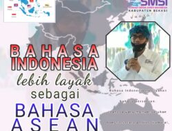 SMSI Kabupaten Bekasi Bagikan Petisi Bahasa Indonesia Sebagai Bahasa Resmi ASEAN