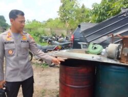 Penimbun Solar Subsidi di Batanghari Lebaran dalam Kerangkeng