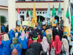 Geruduk Gedung DPRD, ini Tuntutan Sejumlah Aliansi Mahasiswa Batanghari