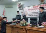 Gelar Paripurna, Dewan Sampaikan Rekomendasi LKPJ Bupati Batanghari Tahun Anggaran 2021