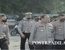 Kapolda Jabar Cek Pos Pam Di wilayah Polres Karawang Dalam Rangka Ops Ketupat Lodaya 2022