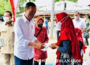 Salurkan Bansos di Sumenep, Presiden: Penyaluran BLT Minyak Goreng Lancar