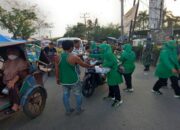 Dansubdenpom I/5-1 Belawan Bagikan Ratusan Paket Sembako Dan Takjil