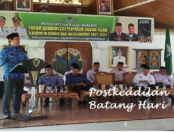 Bupati Batanghari Lantik Forum Komunikasi Penyuluh Agama Islam Masa Khidmat 2021-2024