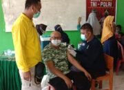 Warga Antusias Datangi Gerai Vaksin TNI-Polri di Sungai Ruan Ilir