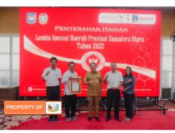 Lomba Inovasi Daerah 2022 Dispen Humbahas Juara Harapan Dua