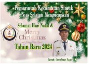 Pemerintah Kecamatan Simuk Mengucapkan Selamat Hari Natal & Tahun Baru 2023-2024