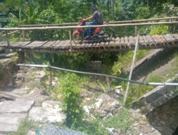 Diduga Sarat Korupsi Bronjong PUPR Nisel TA.2020 di Sungai Gumbu Hilisimaetano Mangkrak
