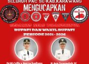 Organisasi Pemuda Batak Bersatu (PBB) DPC Kab. Karawang Mengucapkan Selamat Kepada Bupati dan Wakil Bupati Terpilih