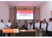 KPU dan Polres Humbahas Tanda Tangani Nota Kesepakatan