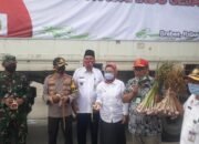 Dandim Brebes Hadiri Pelepasan Ekspor Perdana Bawang Putih Ke Taiwan