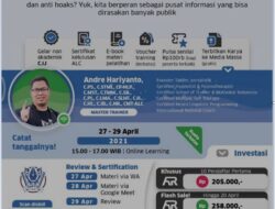 AR Learning Centre Yogyakarta adakan Training Jurnalis Berkarakter dan Bersertifikat
