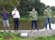 Bantuan Bangunan Tangkapan air untuk padi sawah  diserahkan PT. TPL. TBK ke desa Lumban Huala