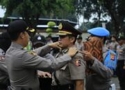 Serah Terima Jabatan Wakapolres Karawang Kompol Ryky Widya Muharam Kepada Kompol Ahmad Faisal Pasaribu