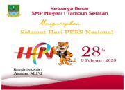 SMP Negeri 1 Tambun Selatan Mengucapkan Selamat Hari Pers Nasional