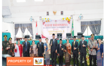 Rapat paripurna dalam rangka Ulang Tahun Kabupaten Toba ke-27