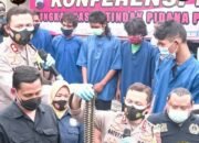 Tim Resmob Satreskrim Polres Brebes berhasil membekuk 6  anak jalanan yang diduga telah melakukan pengroyokan terhadap teman sendiri hingga tewas