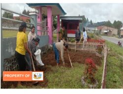 Pemdes Dolokmargu Lintongnihuta Humbahas  Bersama Dinkes Desa dan PKK Wujudkan Lingkungan Bersih