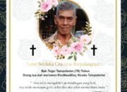 Segenap Staf dan Redaksi Postkeadilan Mengucapkan Turut Berduka Cita atas wafat nya Bpk, Togar Tampubolon