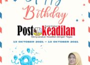 Kepala SMAN 5 Tambun Selatan Mengucapkan Happy Anniversary Postkeadilan yang ke 9