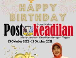 Ketua MKKS Kota Bekasi Mengucapkan Happy Anniversary Postkeadilan yang ke 9